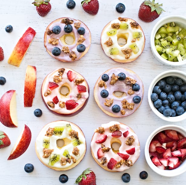 Apple Fruit Donuts