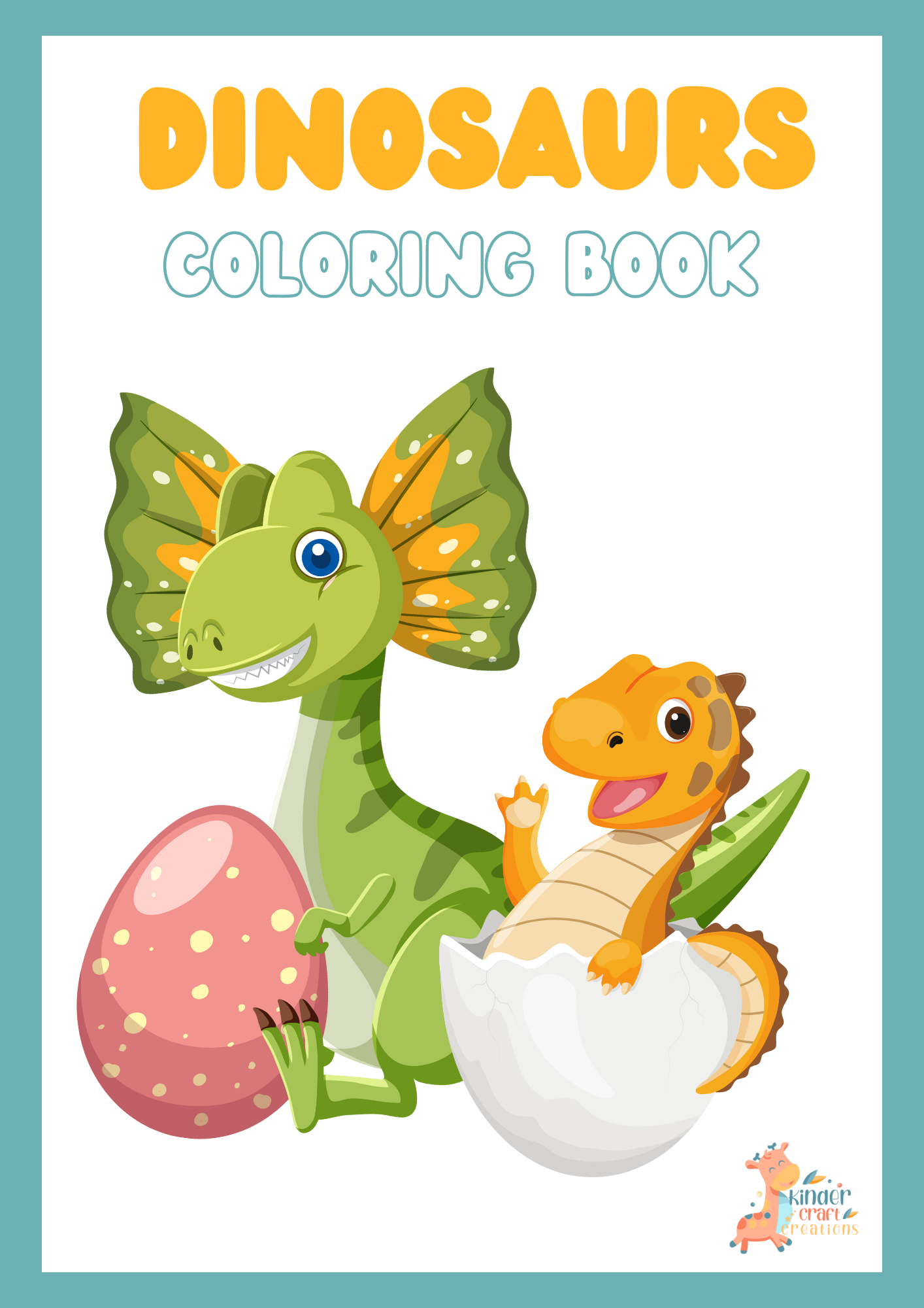 Dinosaurs Coloring Book